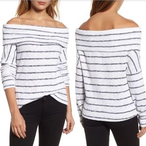 Nordstrom, Caslon, Sweater Size Small, black and white stripes